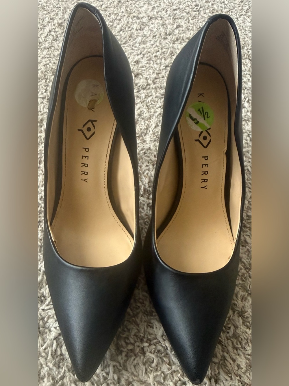 Katy Perry The Suzzie Chain Heel Pumps Black Size 9.5 - Picture 3 of 5